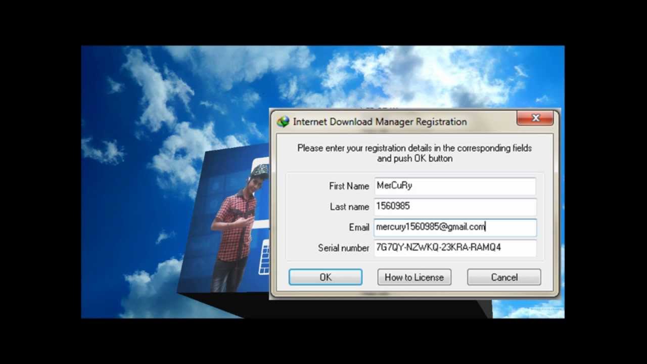 internet download manager registration key